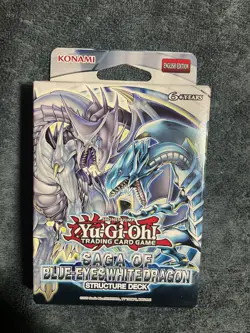 Yu-Gi-Oh Saga OF Blue-Eyes White Dragon Deck Sealed - Image 1