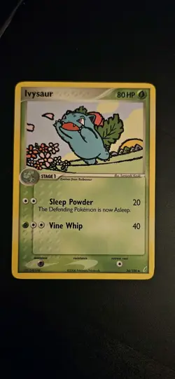 Pokemon EX Crystal Guardians - Ivysaur Card 34/100 - Image 1