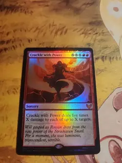 Crackle with Power Strixhaven: School of Mages Foil - Image 1