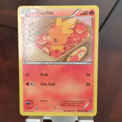 Pokemon Torchic Legendary Treasures Radiant Collection Holo Common Basic RC5/RC… - Image 1