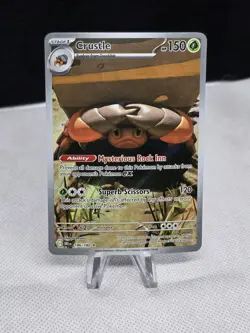 2025 Pokemon Destined Rivals CRUSTLE 186/182 Illustration Rare - Image 1