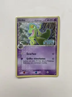 Arcko Reverse 68/100 Gardiens De Cristal Bloc Ex - Carte Pokemon FR - Image 2