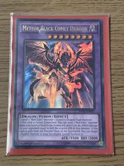 Yu-Gi-Oh Meteor Black Comet Dragon INOV-EN041 Ultra Rare 1st Edition NM Card - Image 5