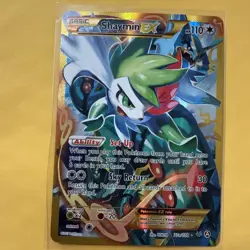 Shaymin EX 77a/108 Alternate Full Art Roaring Skies Pokemon Card VLP - Image 1