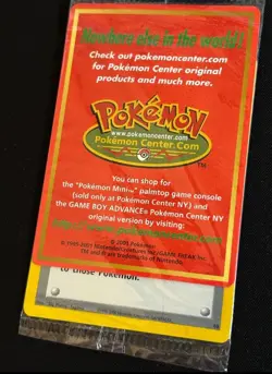 Factory Sealed Pokemon Center NY Black Star WOTC Promo #40 Pokemon Card - Image 1