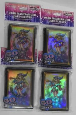 YUGIOH! THE DARK MAGICIAN GIRL CARD SLEEVES(X200) - FREE UK P&P - Image 2