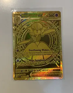 🔥 Ultra Rare Pokemon TCG – Mega Gardevoir EX 187/132 – Gold Secret Rare – NM – - Image 1
