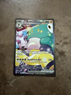 Iono's Bellibolt EX 183/159 SIR Sv09: Journey Together Pokemon TCG - Image 1