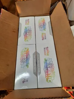 Pokemon Sealed Scarlet and Violet Prismatic Evolution Elite Trainer Box - Image 3
