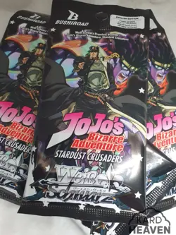 English JJBA Stardust Crusaders Singles - Pack Fresh - Weiss Scwarz - JJ/SE41 - Image 1