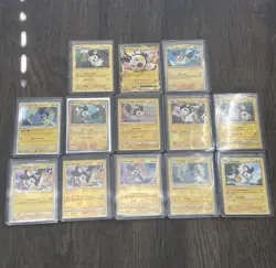 Pokemon TCG Emolga Card Lot EX, Reverse English & Japanese 13x Lp-NM - Image 1