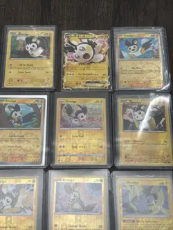 Pokemon TCG Emolga Card Lot EX, Reverse English & Japanese 13x Lp-NM - Image 2