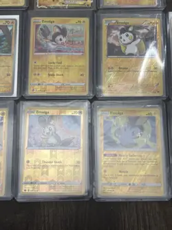 Pokemon TCG Emolga Card Lot EX, Reverse English & Japanese 13x Lp-NM - Image 3