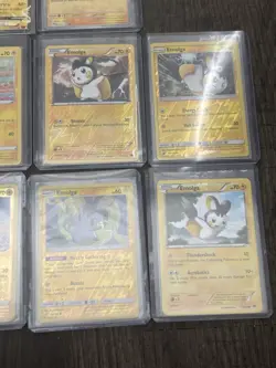 Pokemon TCG Emolga Card Lot EX, Reverse English & Japanese 13x Lp-NM - Image 4