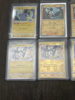 Pokemon TCG Emolga Card Lot EX, Reverse English & Japanese 13x Lp-NM - Image 5