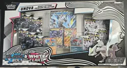 Pokemon TCG Unova Heavy Hitters Premium Black Bolt & White Flare Box BNIB - Image 1