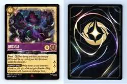 Ursula #59/204 Disney Lorcana Whispers In The Well 2025 Rare Foil TCG - Image 1