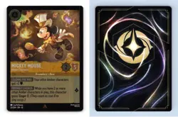 Mickey Mouse #23/204 Disney Lorcana Whispers In The Well 2025 Rare Foil TCG - Image 1