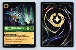 Webby Vanderquack #73/204 Disney Lorcana Whispers In The Well 2025 Common TCG - Image 1