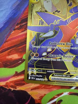 Cynthia's Garchomp EX Hyper Rare Card 241/182 Sv10: Destined Rivals Holo Gold - Image 5