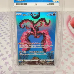 Galarian Moltres 190/172 Pokemon Card VSTAR Universe Japanese Ace 10 Graded - Image 2