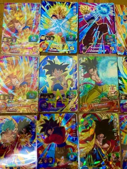 Super Dragon Ball Heroes 48 Card Lot 3 Star Son Family Vegito Gogeta Broly Japan - Image 2