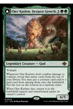 1x MTG Ojer Kaslem, Deepest Growth - Ixalan Mythic! NM Mint - Image 1