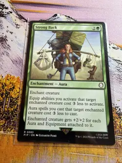 Strong Back [Universes Beyond Fallout] NM MTG - Image 1