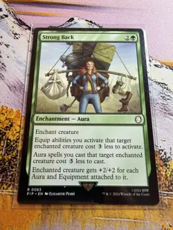 Strong Back [Universes Beyond Fallout] NM MTG - Image 2