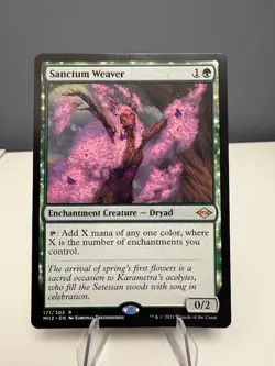 MTG - Sanctum Weaver 171/303 - Modern Horizons 2 Rare English - Image 1