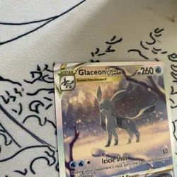 Glaceon VSTAR (SWSH193) Pokemon Card – 2022 – Near Mint Condition – Rare... - Image 2