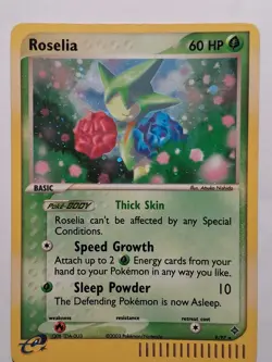 Roselia - Holo Rare - 9/97 - Ex Dragon - LP - Pokemon - Image 1