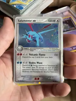 2007 Pokemon Salamence ex #96/108 Power Keepers - Image 1