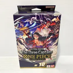 One Piece Card Game Ultra Deck - The Three Captains (ST-10) No Pack - Image 1