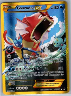 Gyarados EX (Secret) 123/122 XY - BREAKpoint - Pokemon Card - NM - Image 1