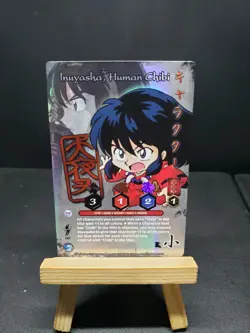 Inuyasha, Human Chibi CB7 Foil Ultra RARE Inuyasha Score Trading Card Game TCG - Image 1