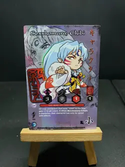 Sesshomaru, Chibi No. CB5 Ultra Rare Foil Inuyasha Score TCG Trading Card Game - Image 1