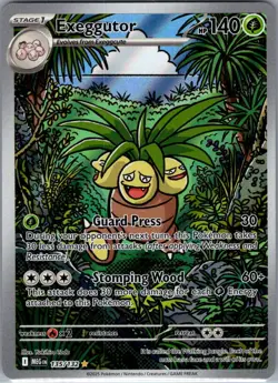 Exeggutor 135/132 ME01: Mega Evolution - Pokemon Card - NM - Image 1