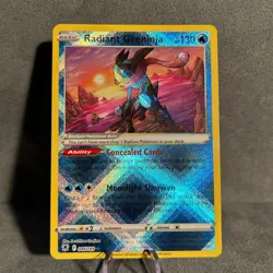 Radiant Greninja 046/189 Astral Radiance Pokemon NM - Image 1