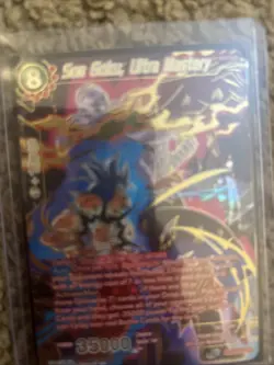 Dragon Ball Super Card Game Masters Son Goku, Ultra Mastery BT16-005 SPR - Image 1