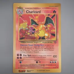 Pokemon Card Charizard 4/102 Corocoro Promo JUMBO NM-EX English Japan JB137 - Image 1