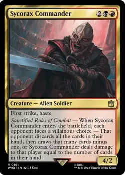 MTG - Sycorax Commander - Doctor Who - Magic the Gathering - Image 1