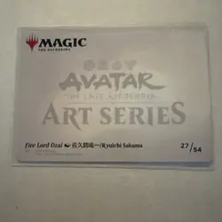 Fire Lord Ozai-NM-Avatar: The Last Airbender - MTG Art Series Very Rare - Image 2