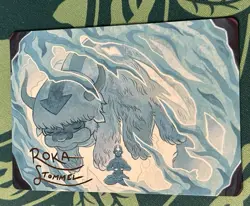 Aang’s Iceberg Art Series Gold Stamped Signature Avatar Last Airbender ASTLA MTG - Image 1