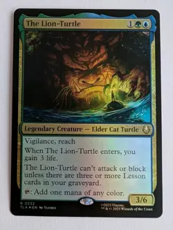 The Lion-Turtle Avatar: The Last Airbender Foil - MTG RARE - Image 1