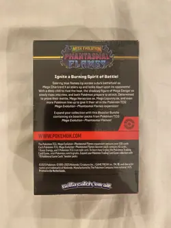 Pokemon TCG Mega Evolution Phantasmal Flames Booster Bundle PKC (6 Packs) - Image 2