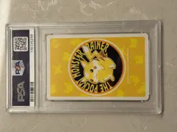 Pokemon DRATINI Yellow Back 10 of Spades POKER Playing Card 147 PSA 9 Nintendo - Image 4