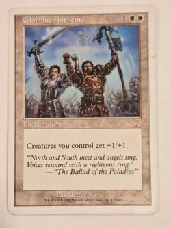 Glorious Anthem - 7th Edition Core Set - Magic the Gathering MTG Nice! - Image 1