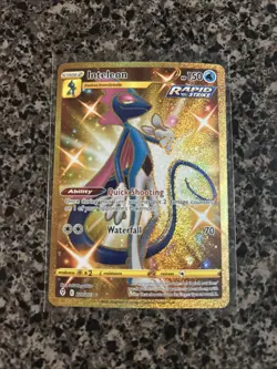 Inteleon 227/203 Secret Rare NM Pokemon Evolving Skies - Image 1