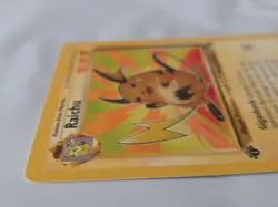 1st Edition RAICHU First Edition 1999 Fossil Pokemon Non-Holo Rare Card #29/62 - Image 3